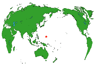 World map featuring Saipan 